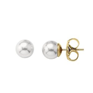 PAR DE BRINCOS MAJORICA, PRATA 925