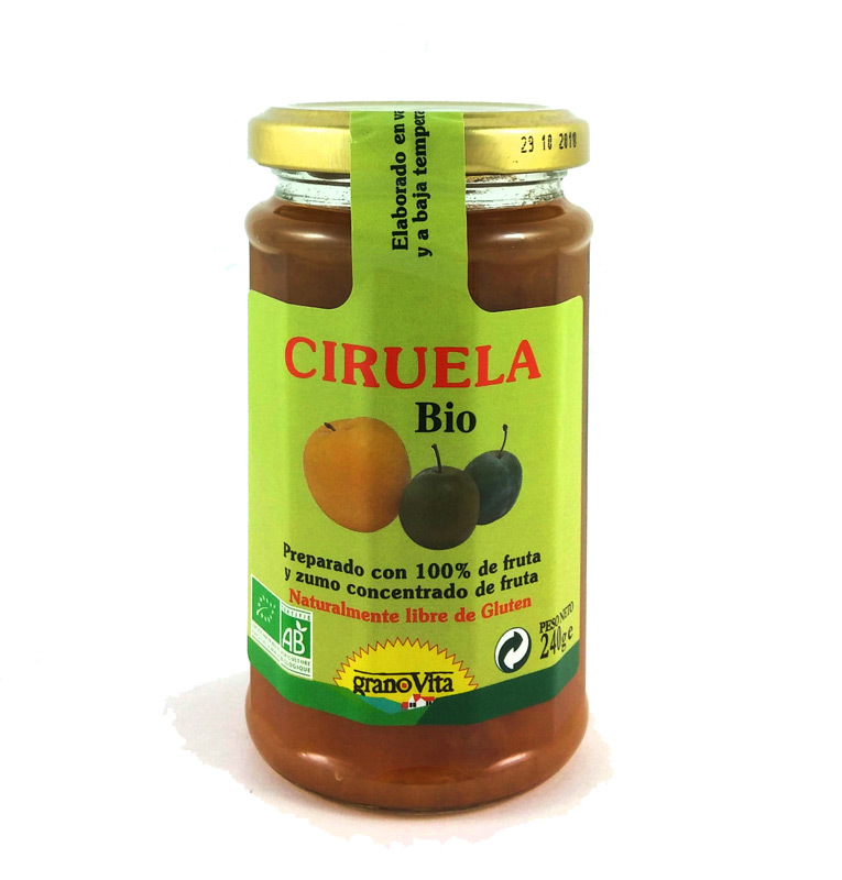 MERMELADA CIRUELA BIO 240GR