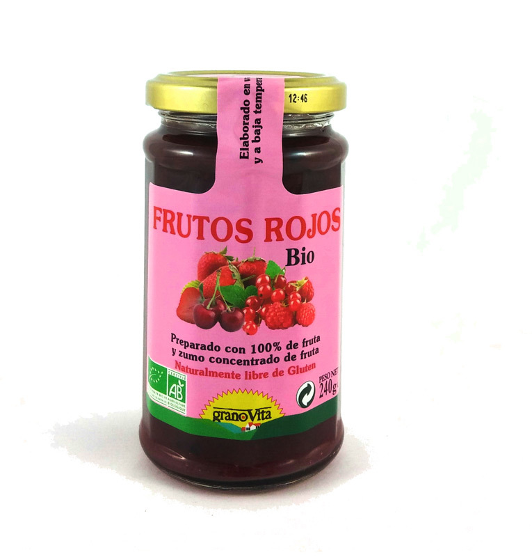 MERMELADA FRUTOS ROJOS BIO 240GR