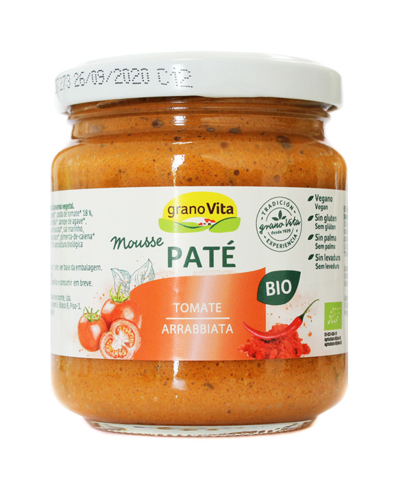 PATE MOUSSE TOMATE ARRABIATA BIO 175GR