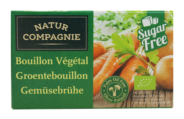 CALDO VERDURAS EN PASTILLAS BIO (8 CUB) 84GR