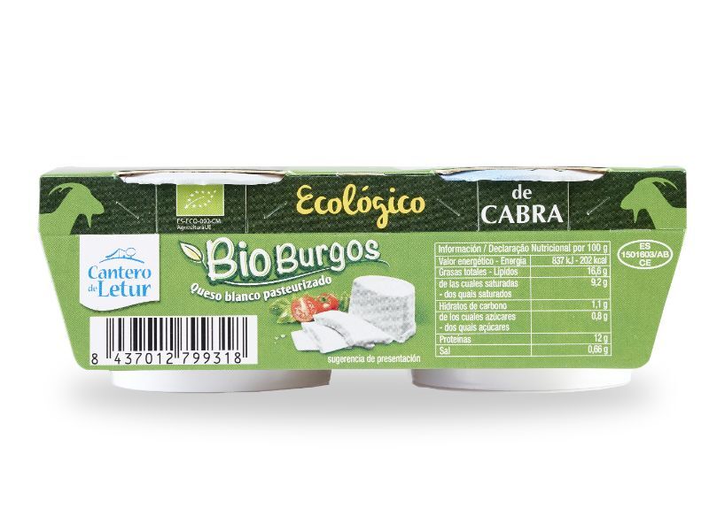 REFRIG QUESO BIO BIOBURGOS CABRA 2x100g