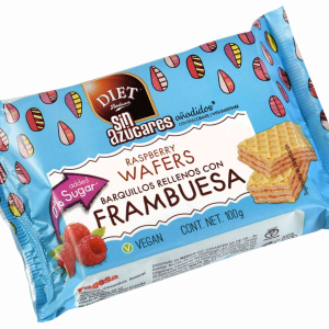BARQUILLOS RELLENO FRAMBUESA 100GR