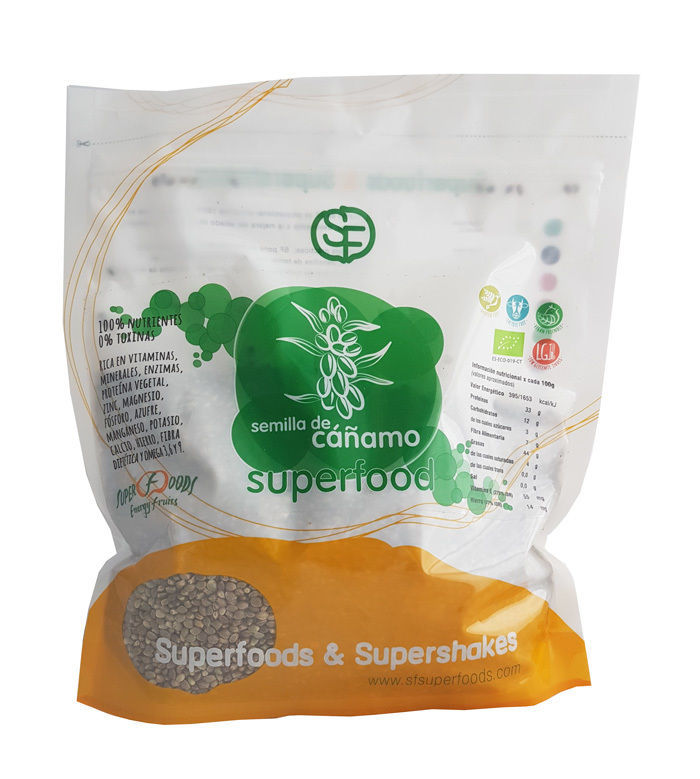 CAÑAMO SEMILLAS ECO 500GR