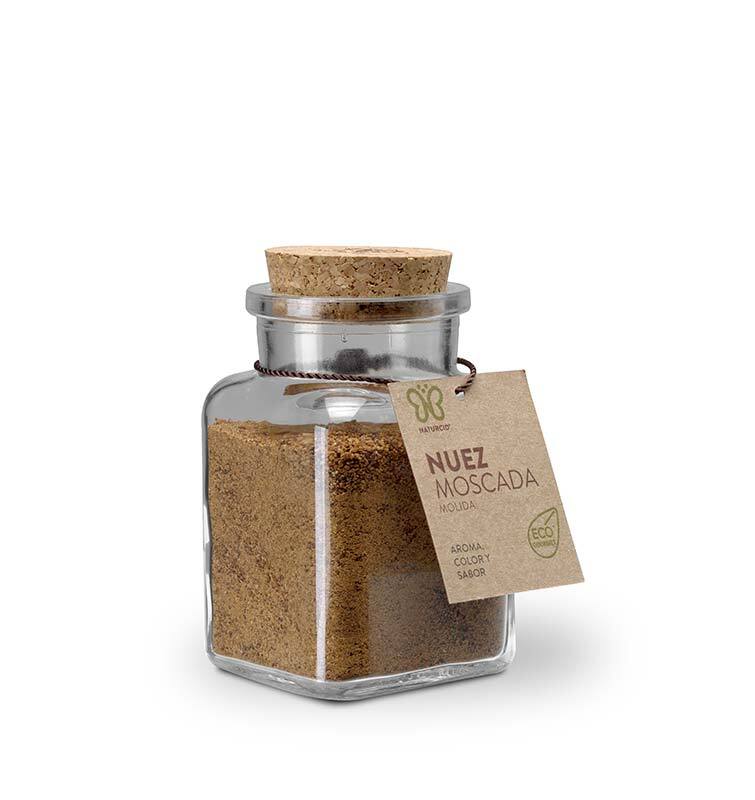 NUEZ MOSCADA MOLIDA BIO GOURMET B.C. 70 GR.