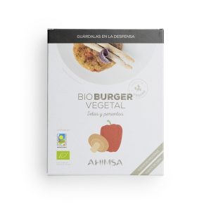 HAMBURGUESA  SETAS Y PIMIENTO BIO LD 160 G