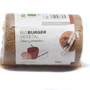 REFRIG HAMBURGUESA BIO SETAS Y PIMIENTO  FAM 750G