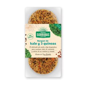 REFRIG BURGUER DE KALE Y 3 QUINOAS 160 g