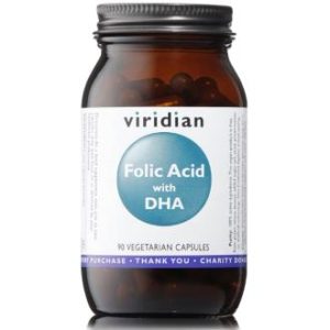 ACIDO FOLICO 400ug com DHA 90cap.veg.