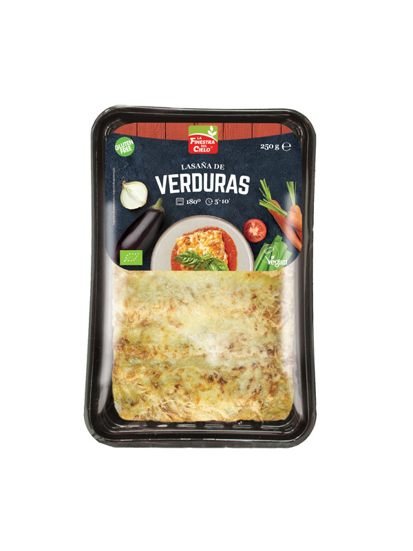 REFRIG LASAÑA DE VERDURAS VEGAN y SIN GLUTEN 250G