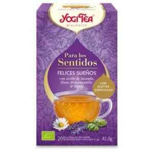 YOGI TEA SONHOS FELIZES para os sentidos 20inf.