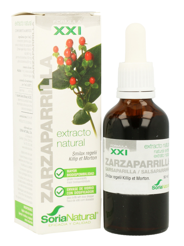 EXTRACTO DE ZARZAPARRILLA S.XXI 50 ML