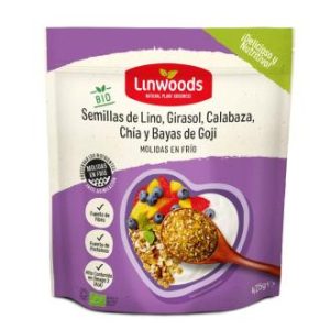 SEMENTES DE LINHAÇA abóbora girassol chia goji 425gr.