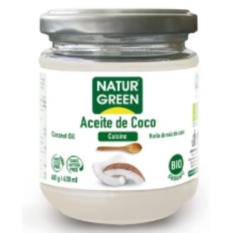 ÓLEO DE COCO CUISINE desodorizado 400gr. BIO