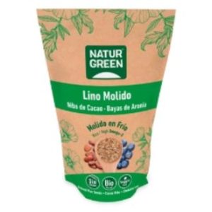 SEMENTES DE LINHAÇA , CACAU E ARONIA 225gr. BIO