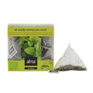 CHÁ VERDE MOROCCAN MINT infusão 15piramide ECO