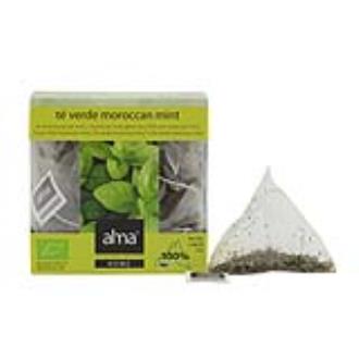 CHÁ VERDE MOROCCAN MINT infusão 15piramide ECO