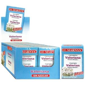 REBUÇADOS VALERIANA sem açucar expositor 20ud.