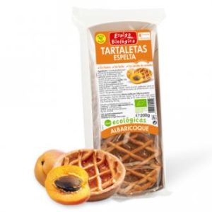 TARTALETA DE ESPELTA com damasco 4uds. ECO