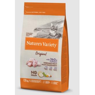 NATURE´S VARIETY FELINE ADULT STERIL PERÚ 1,25kg.