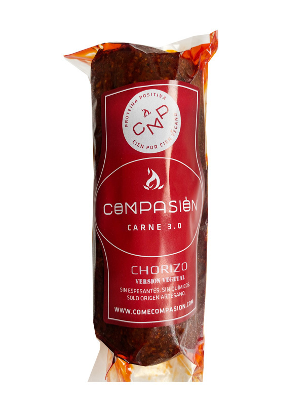 REFRIG CHORIZO COMPASIÓN (TOMATE SECO, SEMILLAS DE CALABAZA, LINO...) 250 GRS COMPASIÓN