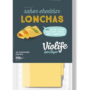 REFRIG QUESO VIOLIFE CHEDDAR LONCHAS 200 GR.