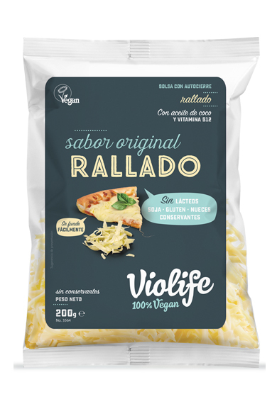 REFRIG QUESO VIOLIFE RALLADO ORIGINAL 200 GR.