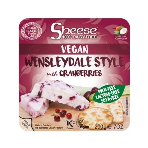 REFRIG QUESO ESTILO WENSLEYDALE CON ARANDANOS BLOQUE 200G