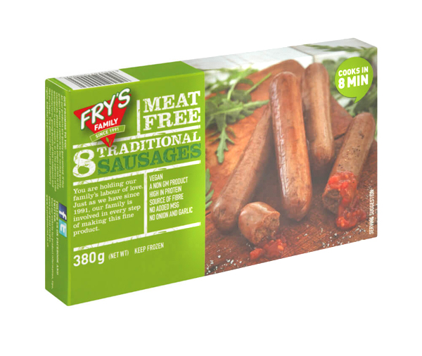 CONGELADO SALCHICHA TRADICIONAL 380 GR FRYS