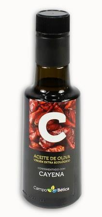 ACEITE OLIVA V.E. BIO CONDIMENTADO CAYENA 250ml