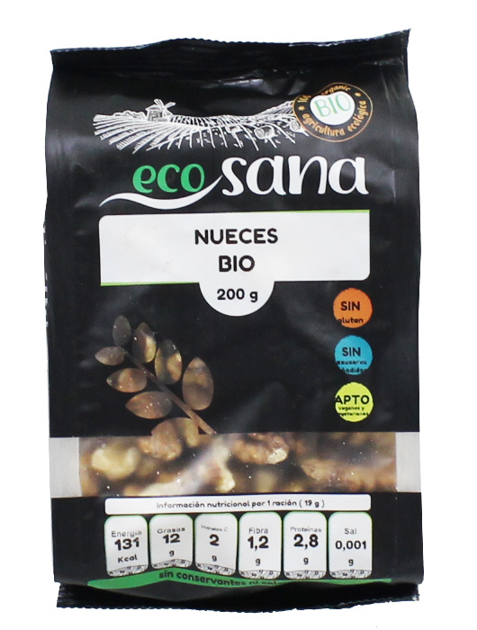 NUECES MITADES BIO 150GR ECOSANA