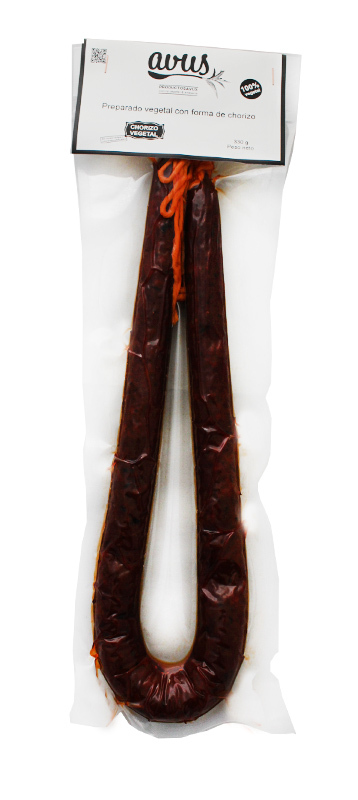 REFRIG ESTILO CHORIZO EXTRA VEGETAL AVUS 330 GR