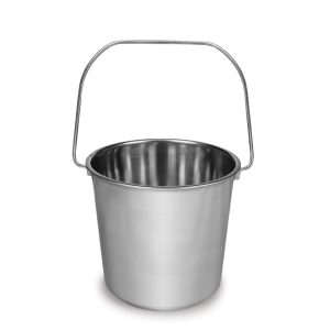 Cubo acero inoxidable - 5,5 litros.