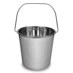 Cubo acero inoxidable - 8,5 litros.