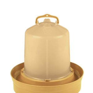 Bebedero premium base profunda (color oro) - 8 litros