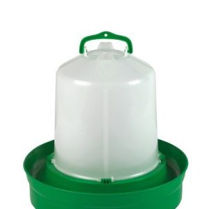 Bebedero premium con base profunda (color verde) - 8 litros