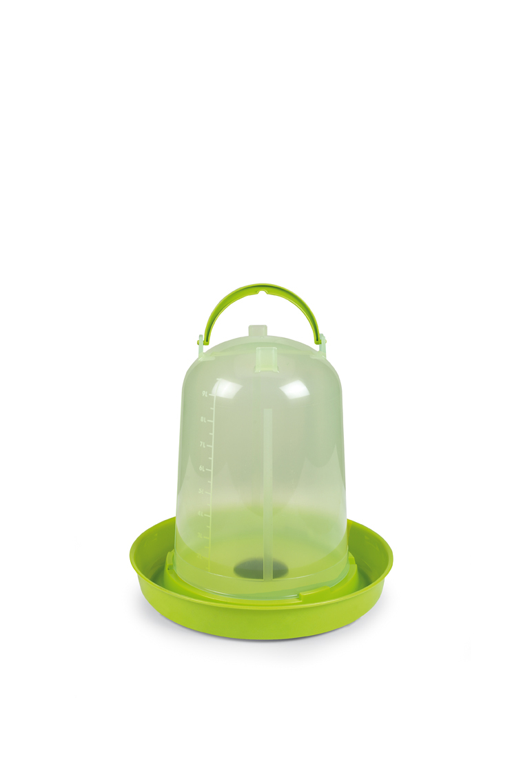 Bebedero aves ECO con tapón (PISTACHO) - 10 litros