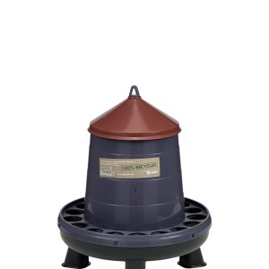 Tolva aves plastico reciclado 4 kgs. con patas