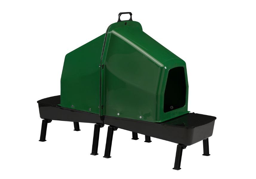 Ponedero plastico con patas (2 caras)