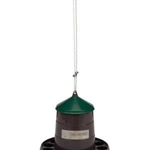 Tolva aves plastico reciclado 2 kgs.