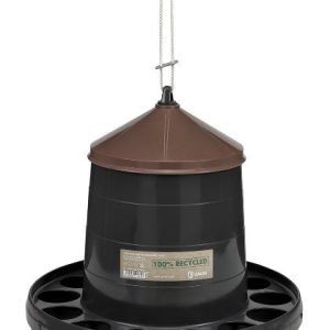 Tolva aves plastico reciclado 12 kgs.