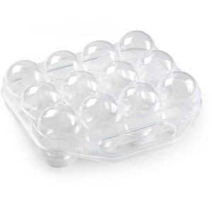 Huevera transparente