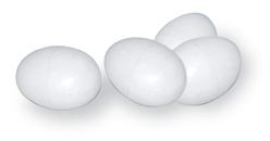 Huevos de plastico gallinas