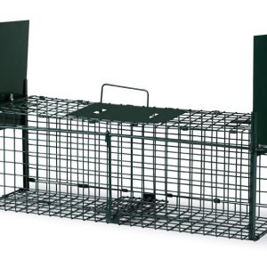 Jaula trampa plegable 2 puertas