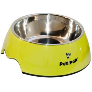 'Comedero Melamina Petipop Verde T''M'''