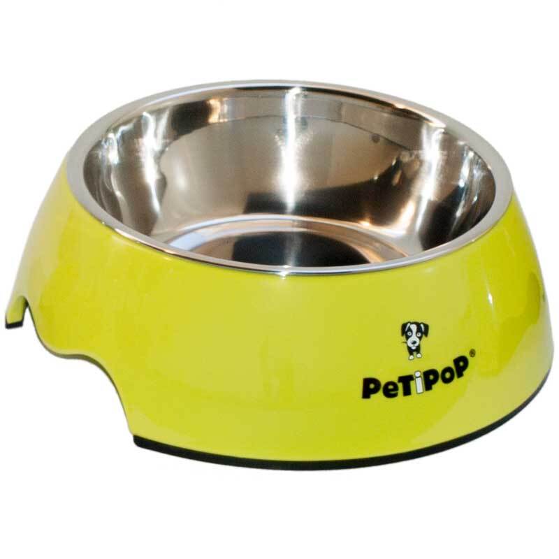 'Comedero Melamina Petipop Verde T''M'''