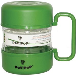 Comedero/Bebedero Viaje Verde 1.5L