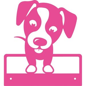 Mural Mod. Baby Dog rosa