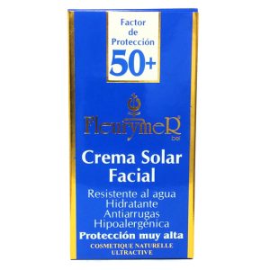 CREMA SOLAR FACIAL SPF 50  y  TUBO 80ML