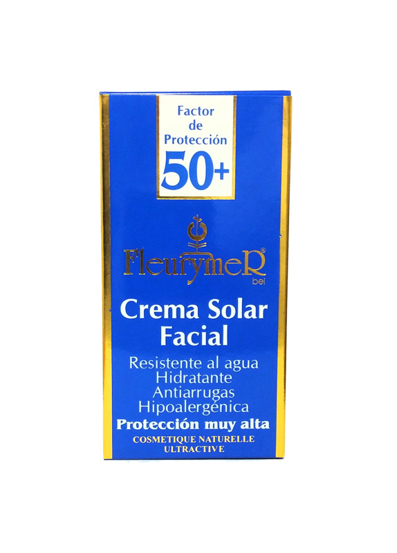 CREMA SOLAR FACIAL SPF 50 y TUBO 80ML